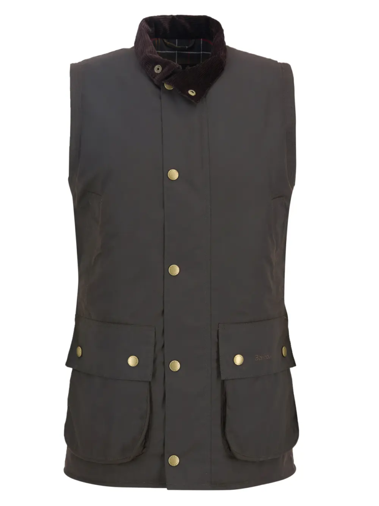 Barbour Westmoorland Wax Gilet - Olive