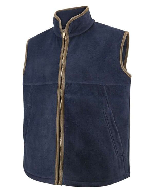 Hoggs of Fife Stenton Technical Fleece Gilet - Navy