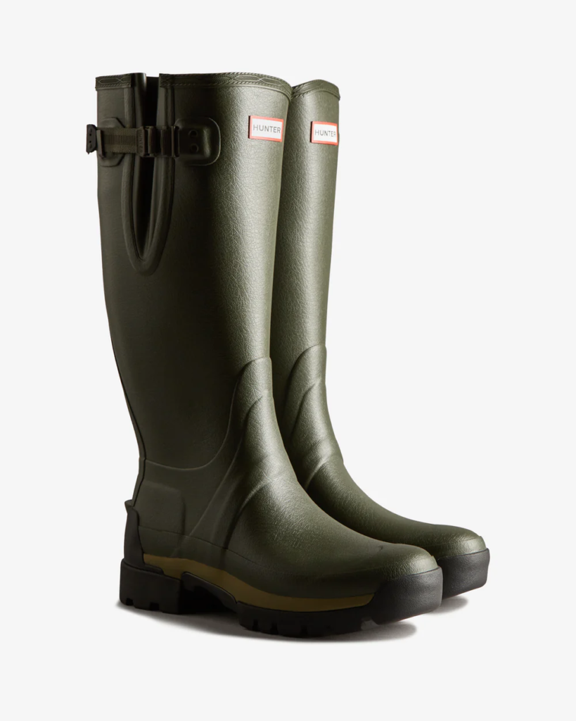 Hunter Mens Balmoral Adjustable 3mm Neoprene - Dark Olive