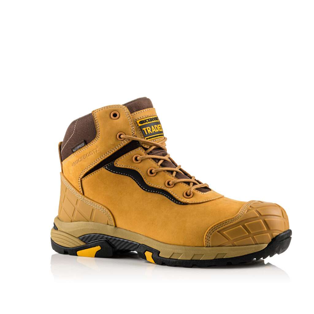 Buckler Buckbootz Blitz Tradez Lace Boot Honey Safety