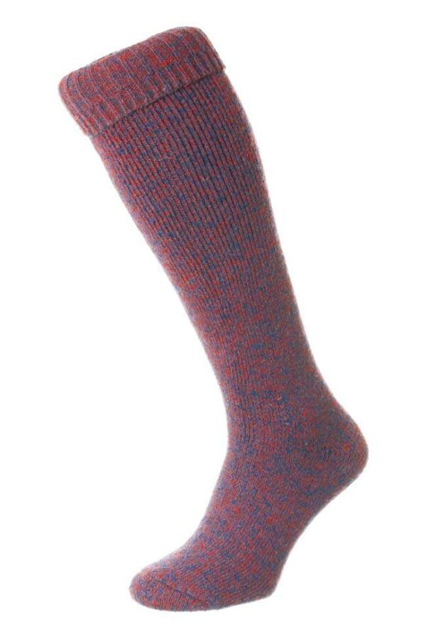HJ Hall Socks Wellington Boot Socks - Red