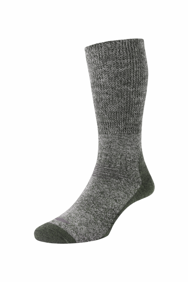 HJ Hall Socks Technical Rambler Socks - Green