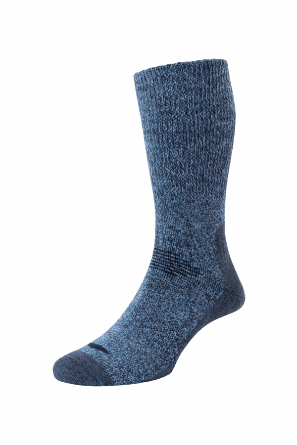 HJ Hall Socks Technical Rambler Socks - Blue