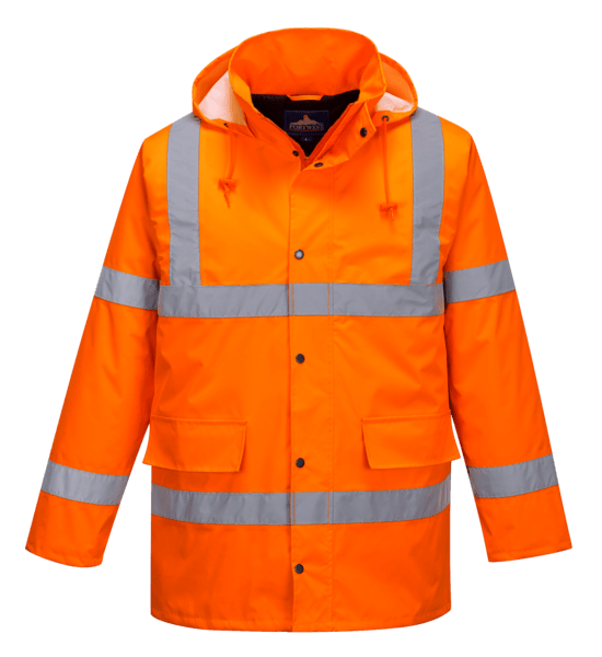 Hi-Vis Traffic Jacket Orange