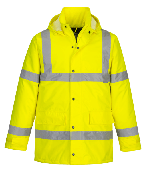 Hi-Vis Traffic Jacket Yellow