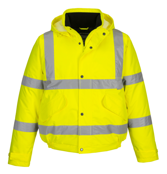 Hi-Vis Bomber Jacket Yellow