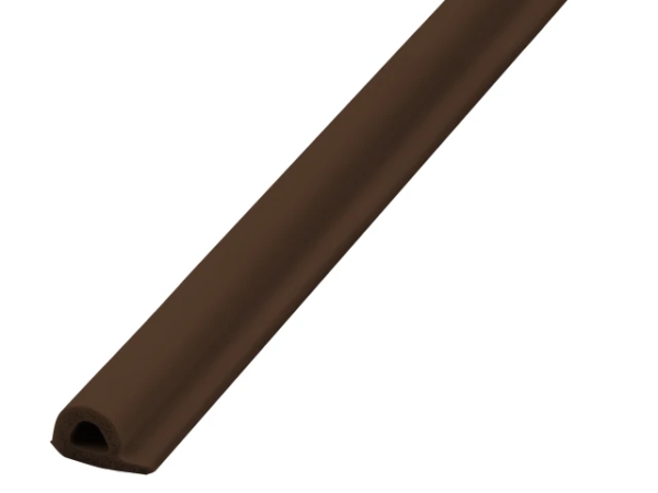 EPDM Draught Excluder 9mm x 5.5mm Brown