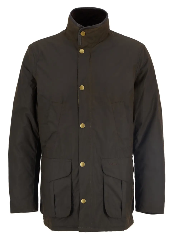 Barbour Hereford Wax Jacket - Olive