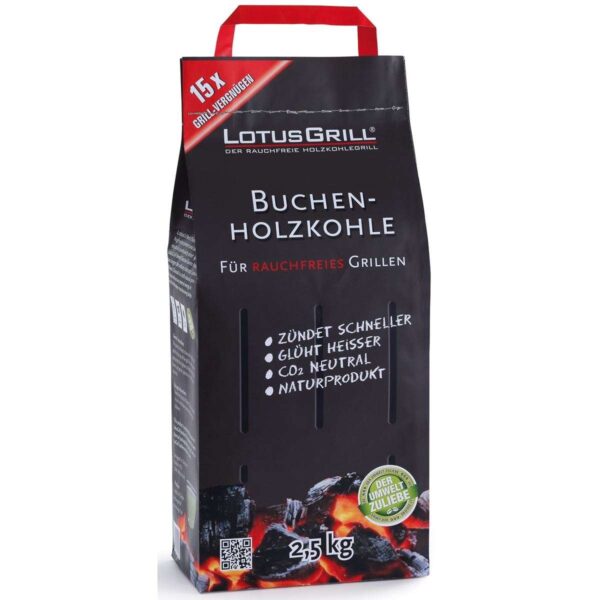 Lotus Grill Beech Charcoal 2.5KG