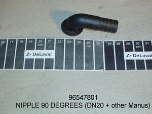 Delaval 96547801 Nipple 90 Degrees