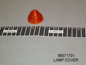 Delaval 98571701 Lamp Cover Red