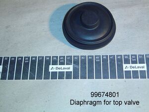Delaval 99674801 Top Valve Diaphragm