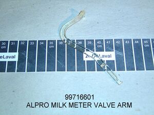 Delaval 99716601 Milk Meter Valve Arm