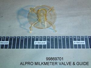 Delaval 99869701 Milk Meter Valve And Guide